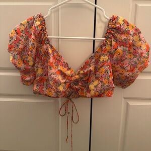 Floral Crop Top